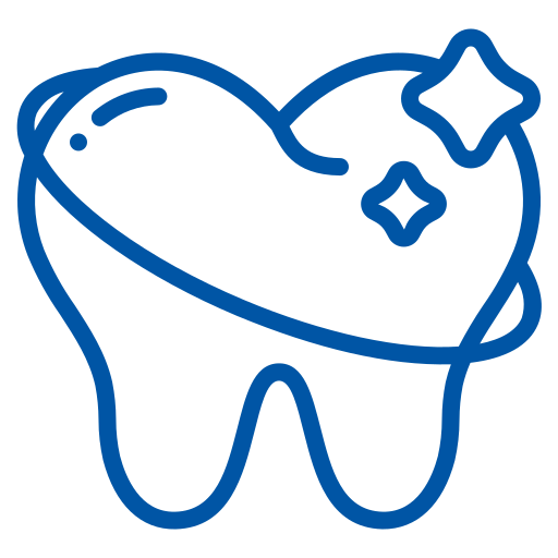 teeth whitening of a dentist